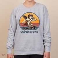 Retro 1970S Cupid Stunt Women's Sweatshirt thumb 0