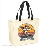 Retro 1970S Cupid Stunt Tote Bag thumb 2