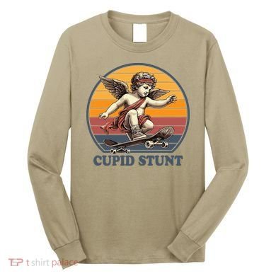 Retro 1970S Cupid Stunt Long Sleeve Shirt