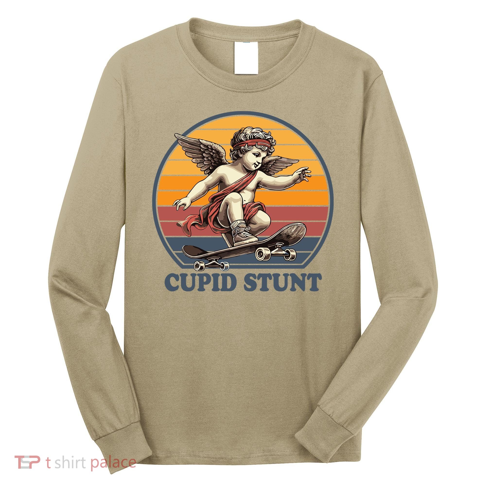 Retro 1970S Cupid Stunt Long Sleeve Shirt