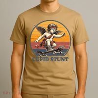 Retro 1970S Cupid Stunt T-Shirt thumb 3