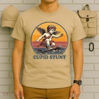 Retro 1970S Cupid Stunt T-Shirt thumb 6