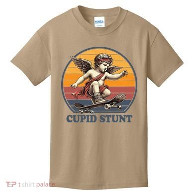 Retro 1970S Cupid Stunt Kids T-Shirt