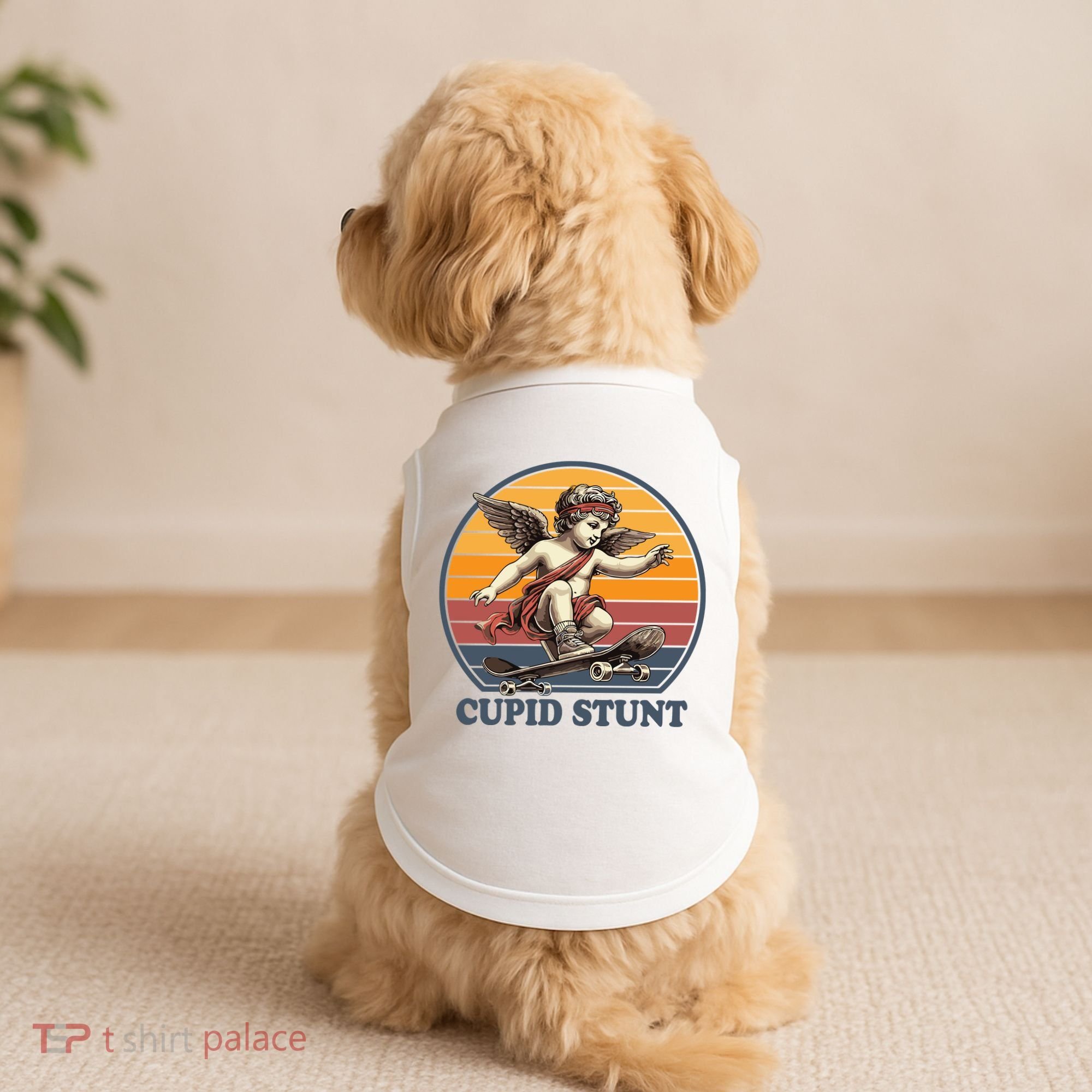 Retro 1970S Cupid Stunt Doggie Tank