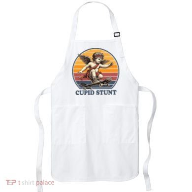 Retro 1970S Cupid Stunt Apron