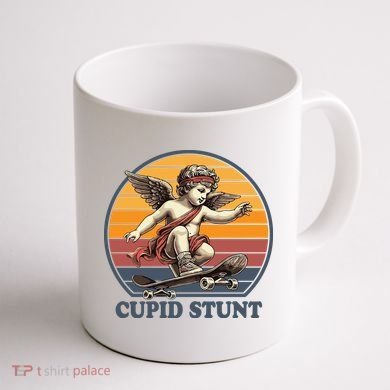 Retro 1970S Cupid Stunt Coffee Mug back