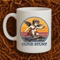 Retro 1970S Cupid Stunt Coffee Mug thumb 2