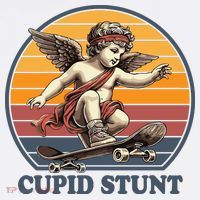 Retro 1970S Cupid Stunt Women's Hoodie thumb 2