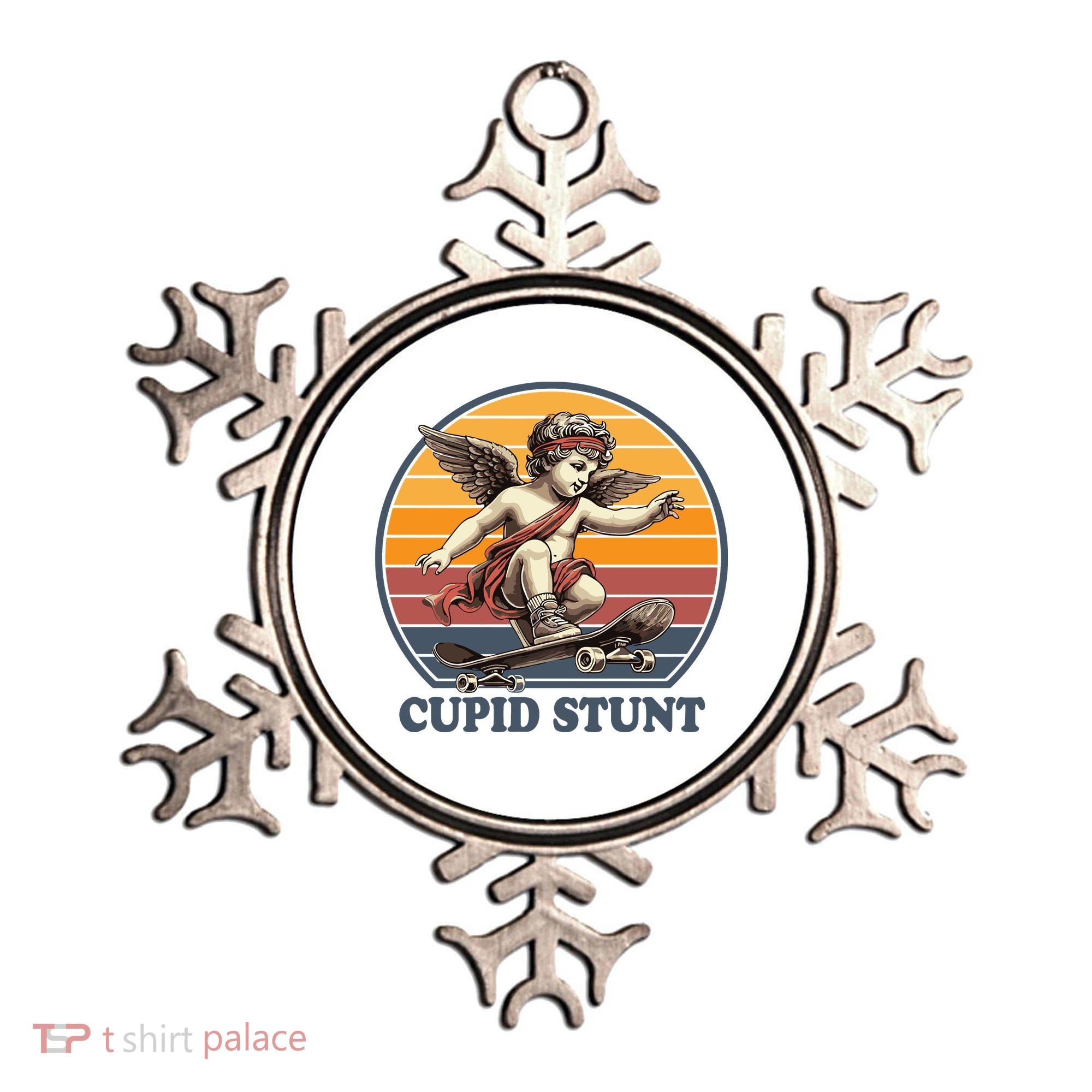 Retro 1970S Cupid Stunt Ornament