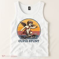 Retro 1970S Cupid Stunt Tank Top thumb 2