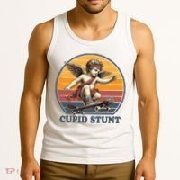 Retro 1970S Cupid Stunt Tank Top thumb 3