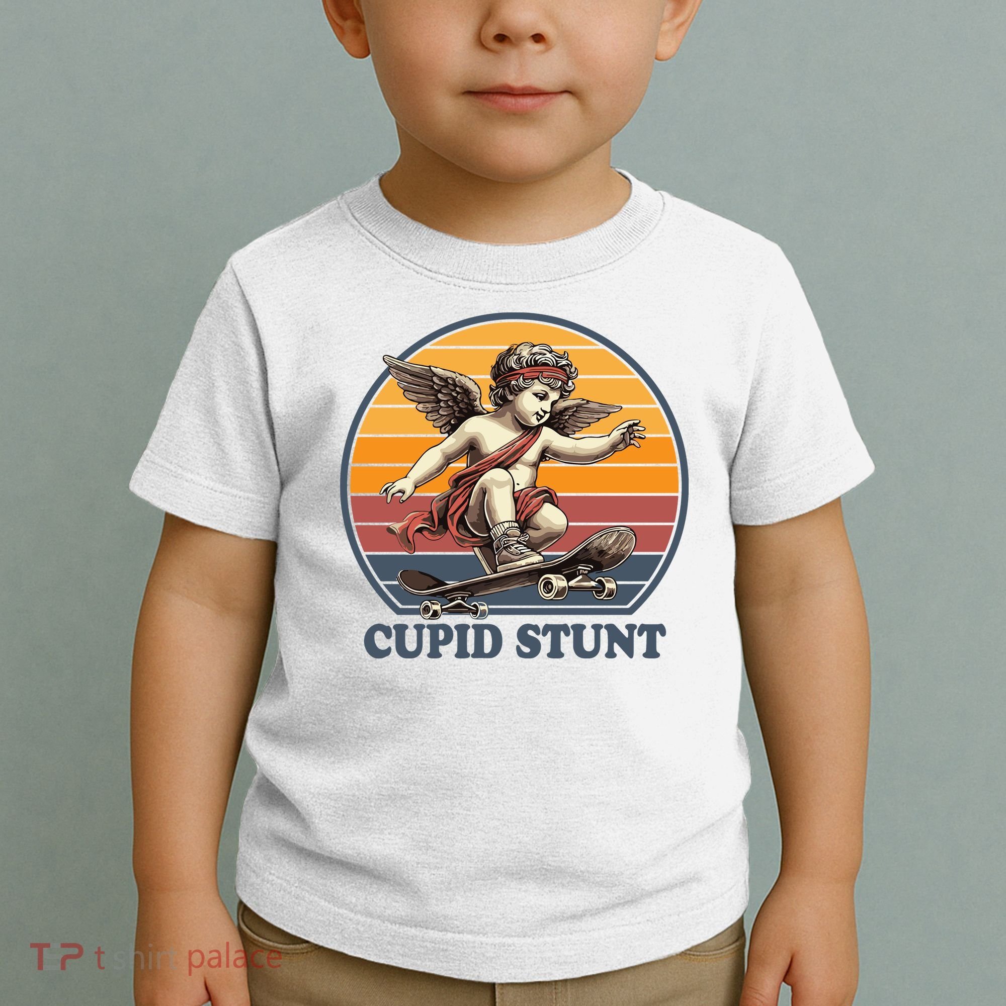 Retro 1970S Cupid Stunt Toddler T-Shirt
