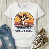 Retro 1970S Cupid Stunt Women's T-Shirt thumb 3