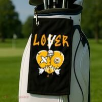 Retro 13 Del Sol Tee Loser Lover Drip Del Sol 13s Golf Towel thumb 2
