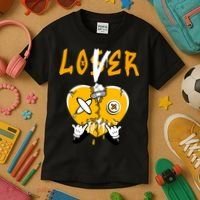 Retro 13 Del Sol Tee Loser Lover Drip Del Sol 13s Kids T-Shirt thumb 3