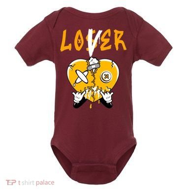 Retro 13 Del Sol Tee Loser Lover Drip Del Sol 13s Baby Bodysuit
