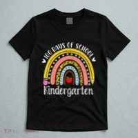 Rainbow 100 Days Of Kindergarten School Teacher Smarter T-Shirt thumb 5