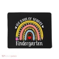 Rainbow 100 Days Of Kindergarten School Teacher Smarter Mousepad thumb 0