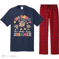 Retro 100 Days Of Making The Whole Class Shimmer Disco Ball Pajama Set thumb 0