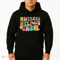 Retro 1960s Hippie Mistakes Help Us Grow Hoodie thumb 2