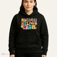 Retro 1960s Hippie Mistakes Help Us Grow Hoodie thumb 5