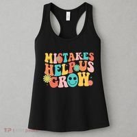 Retro 1960s Hippie Mistakes Help Us Grow Women's Tank Top thumb 3