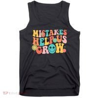 Retro 1960s Hippie Mistakes Help Us Grow Tank Top thumb 0