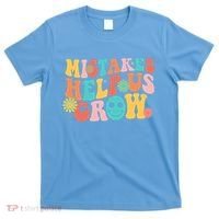 Retro 1960s Hippie Mistakes Help Us Grow T-Shirt thumb 0