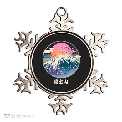 Retro 1980s Japanese Mount Fuji Ornament