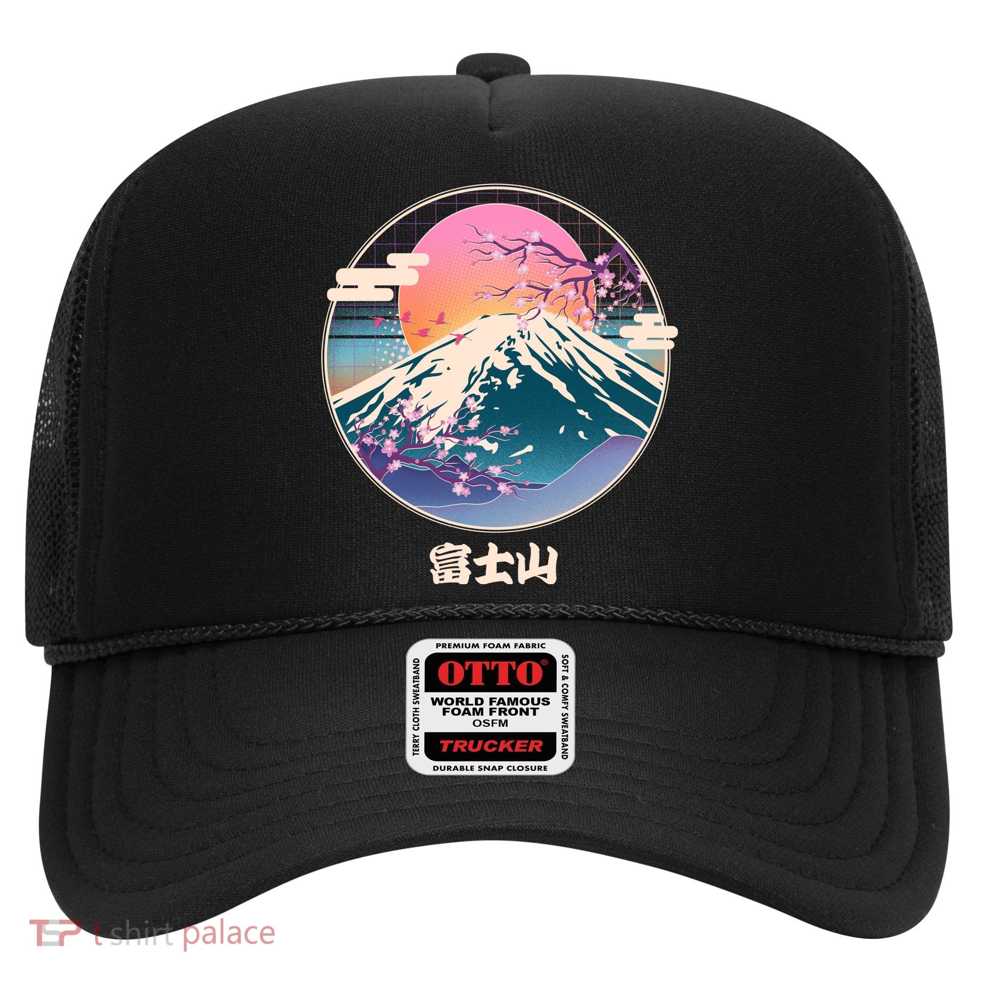 Retro 1980s Japanese Mount Fuji Hat