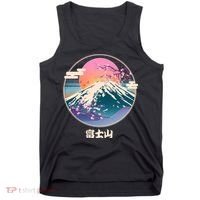 Retro 1980s Japanese Mount Fuji Tank Top thumb 0