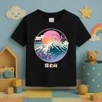 Retro 1980s Japanese Mount Fuji Toddler T-Shirt thumb 3