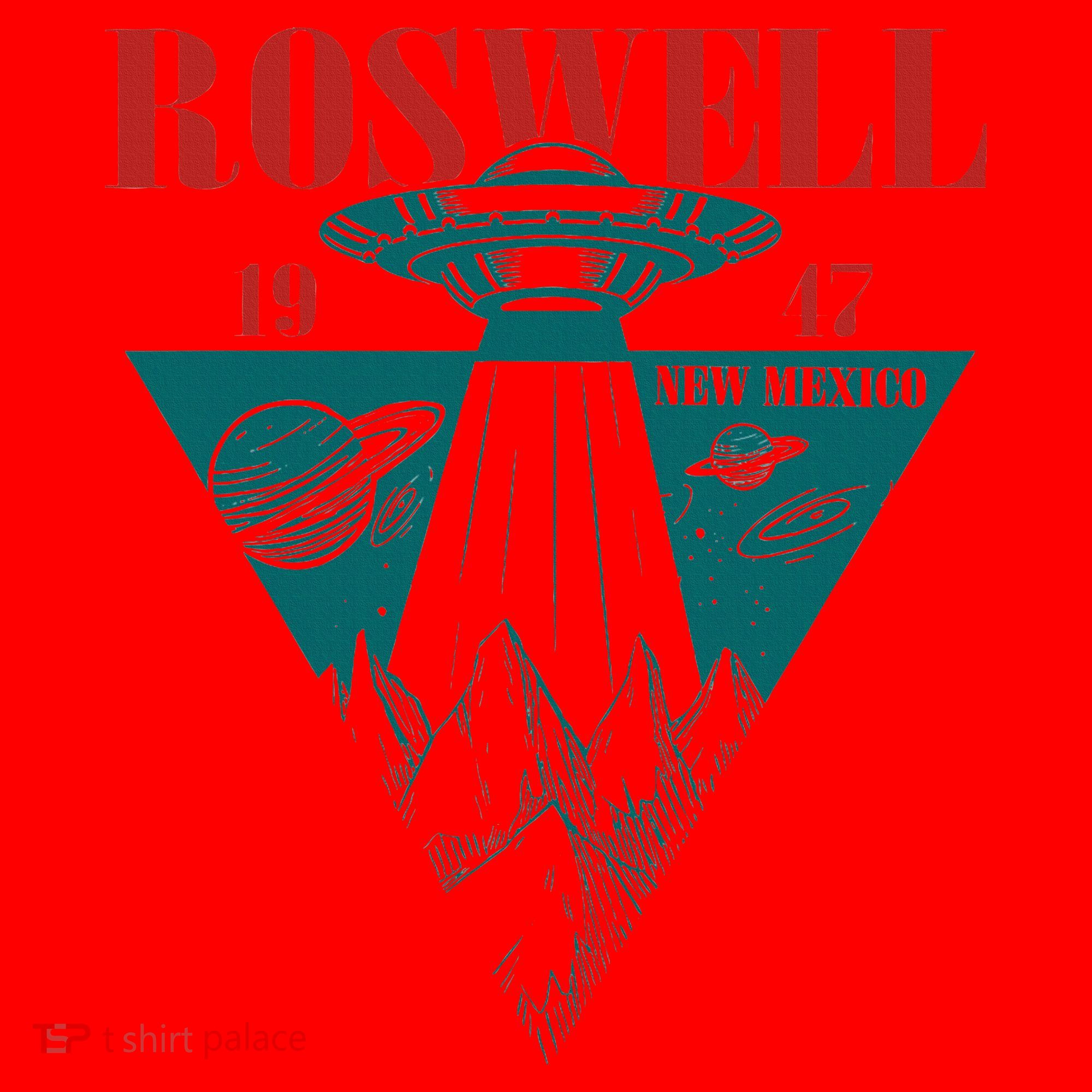 Roswell 1947 New Mexico Ufo Aliens Spaceship Santa Hat