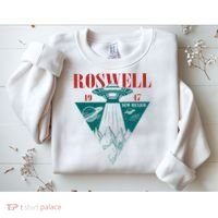 Roswell 1947 New Mexico Ufo Aliens Spaceship Sweatshirt thumb 2