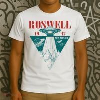 Roswell 1947 New Mexico Ufo Aliens Spaceship T-Shirt thumb 3