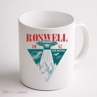 Roswell 1947 New Mexico Ufo Aliens Spaceship Coffee Mug thumb 1