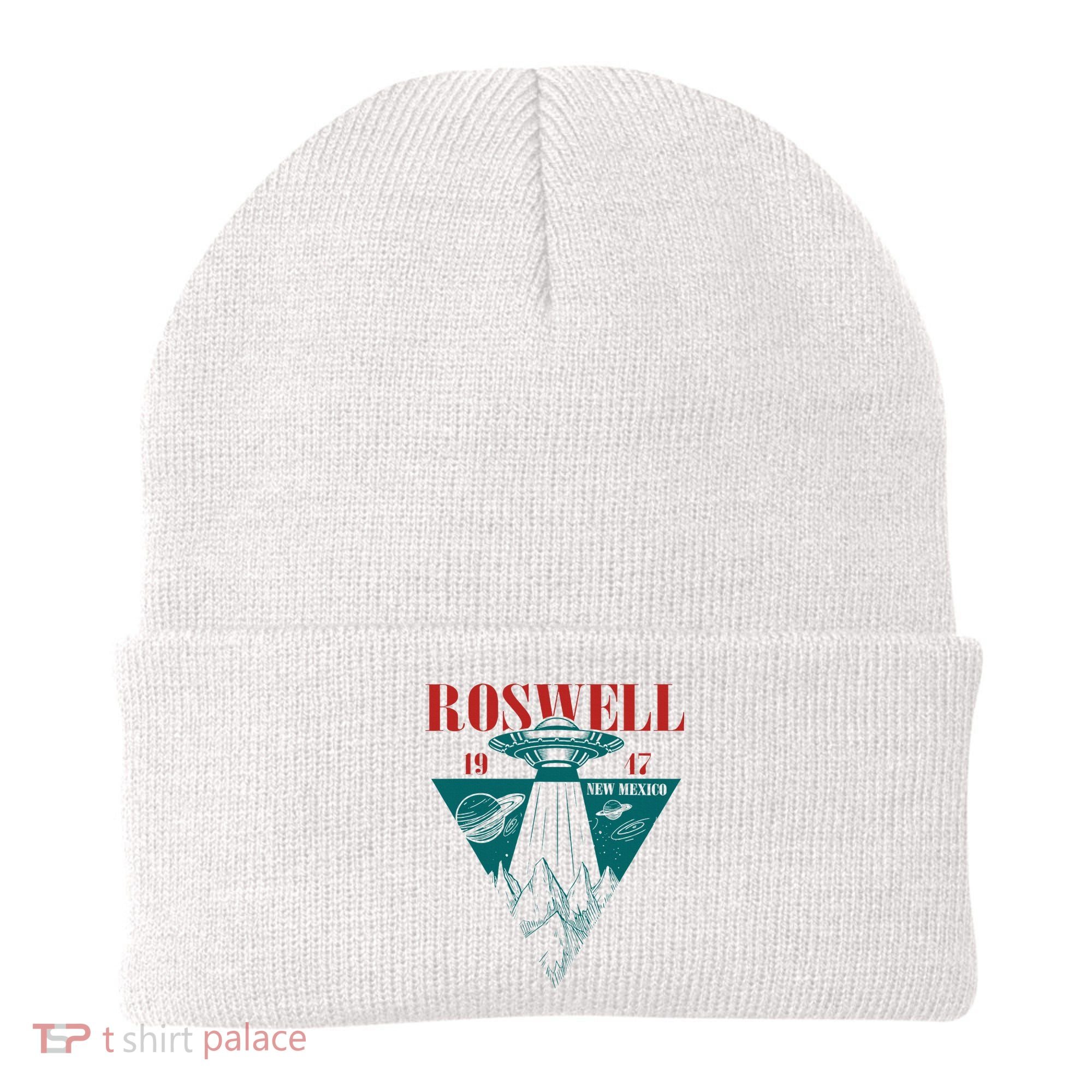 Roswell 1947 New Mexico Ufo Aliens Spaceship Beanie