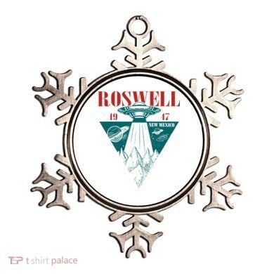 Roswell 1947 New Mexico Ufo Aliens Spaceship Ornament