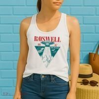 Roswell 1947 New Mexico Ufo Aliens Spaceship Women's Tank Top thumb 2