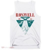 Roswell 1947 New Mexico Ufo Aliens Spaceship Tank Top thumb 0