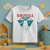 Roswell 1947 New Mexico Ufo Aliens Spaceship Toddler T-Shirt thumb 3