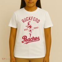 Rockford 1943 Peaches Vintage T-Shirt thumb 4