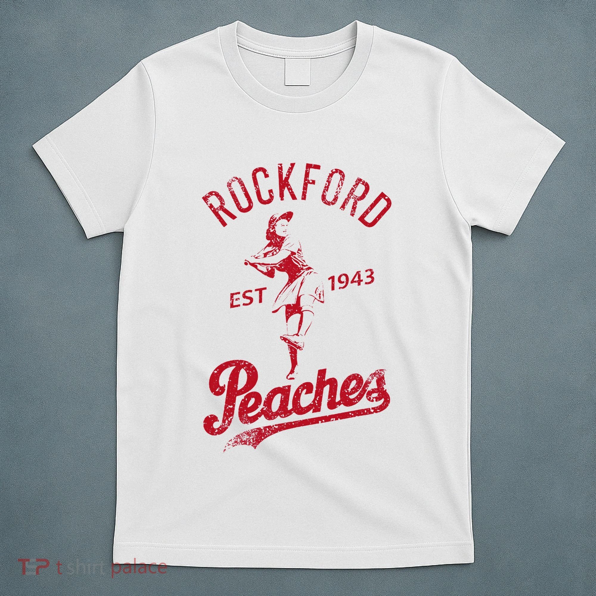 Rockford 1943 Peaches Vintage T-Shirt