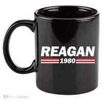 Reagan 1980 11oz C Handle Ceramic Mug thumb 2
