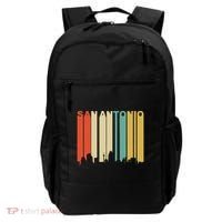 Retro 1970S Style San Antonio Texas Skyline Backpack thumb 0