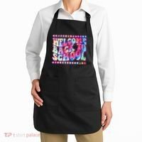 Retro 1960s Tie Dye Welcome Back To School Apron thumb 2