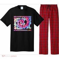 Retro 1960s Tie Dye Welcome Back To School Pajama Set thumb 0