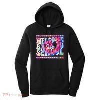 Retro 1960s Tie Dye Welcome Back To School Women's Hoodie thumb 0
