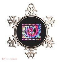 Retro 1960s Tie Dye Welcome Back To School Ornament thumb 0