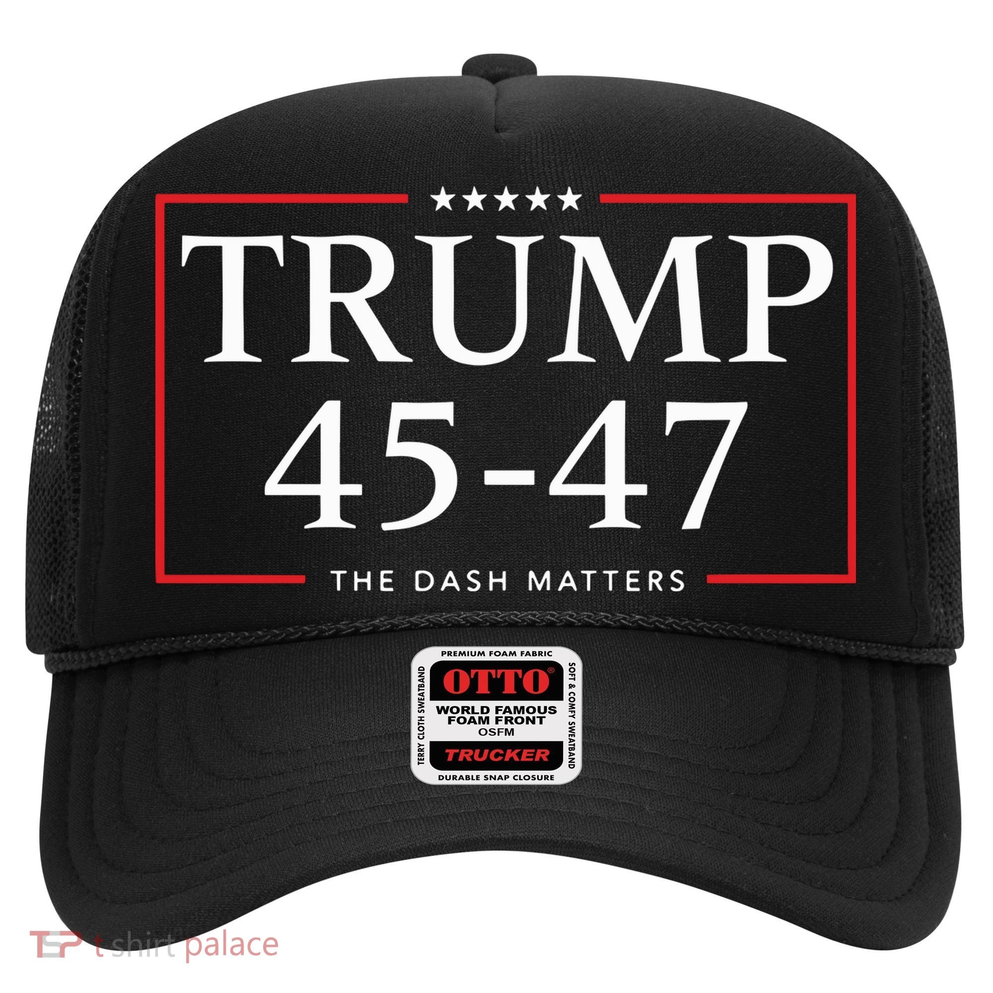 Rattletrap 1776 Trump 45 47 The Dash Matters Graphic Hat